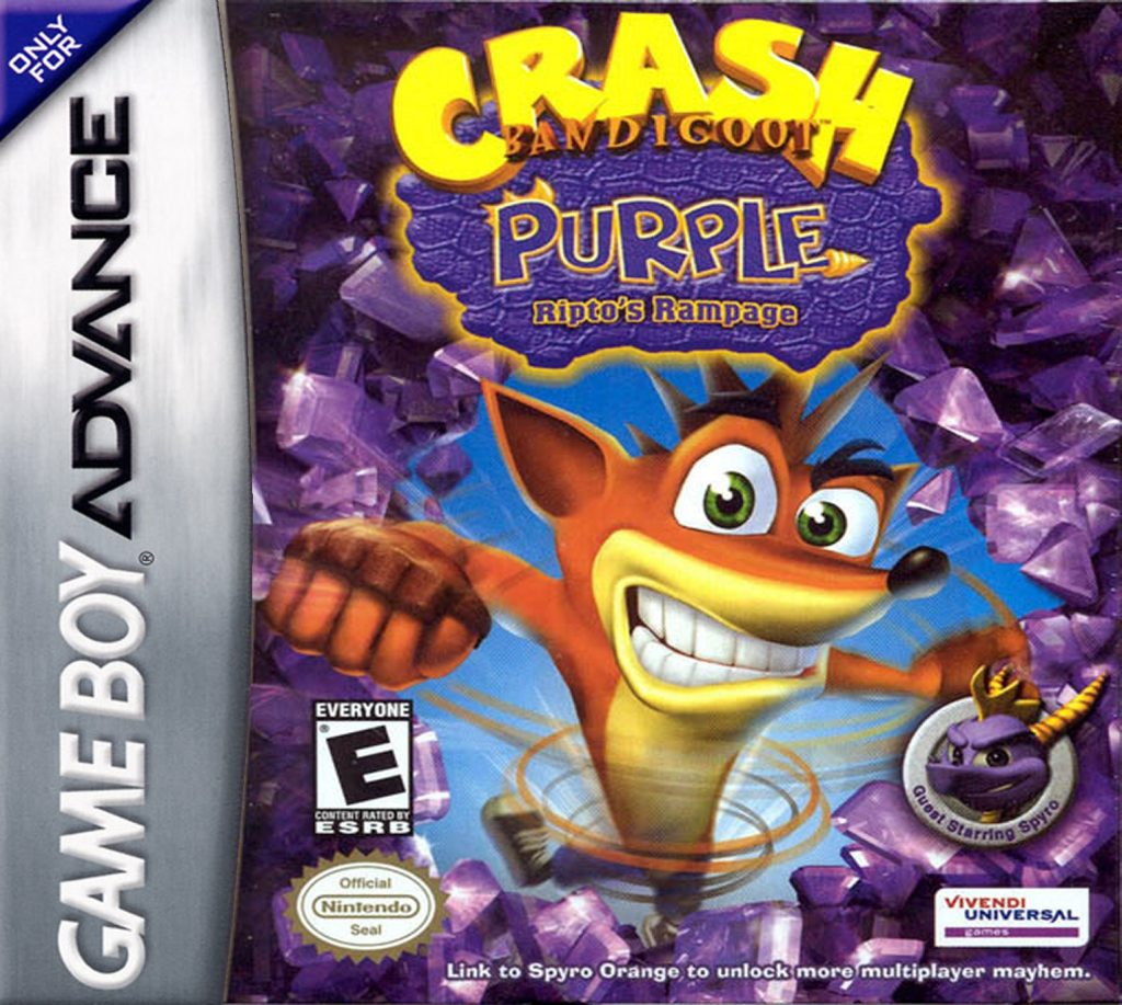 Crash Bandicoot Purple Ripto's Rampage ROM