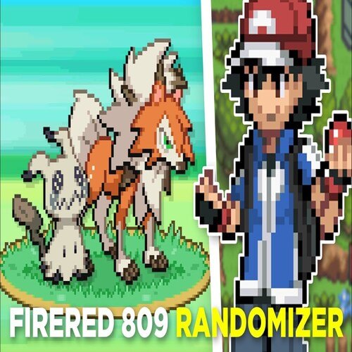 Pokemon Fire Red 809 Randomizer ROM