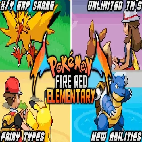 Pokemon Fire Red Elementary ROM