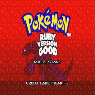 Pokemon Good Ruby ROM