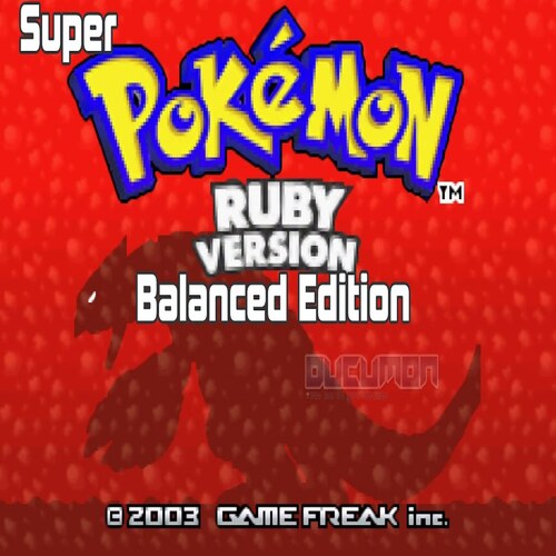 Super Pokemon Ruby Balanced Edition ROM